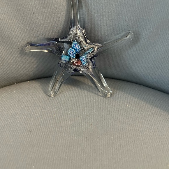 Handmade Millefiore Art Glass Starfish Figural Sculpture Excellent Condition - Picture 3 of 4